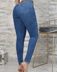 Jean Mujer Levanta cola (C-BK40152-T) ●