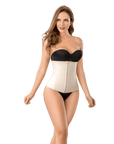 Cinturilla Látex Clásica Moldeadora – Negro y Beige (C-1634983) (M)