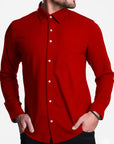 Camisa seda fría slim (C-1824833-S)