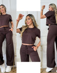 Conjunto Bota Campana Bordado Chnl (C-1860517-S)