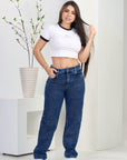 Jean Mujer Denim Palazzo (C-1923720-R) ●