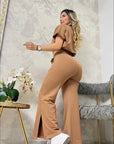 Conjunto Mujer Bota Campana (C-2015004-R) ●