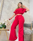 Conjunto Mujer Bota Campana (C-2015004-R) ●