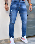 Jean Hombre Cargo (C-BY7062-T) ●