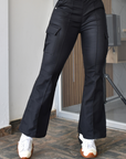 Pantalon Mujer Levanta Cola Cuerina (C-BY40413-T) ●