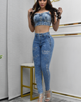 Jean Mujer Levanta Cola (C-BK40109-T) ●
