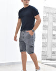 Bermuda Hombre Denim (C-BD256504-T) ●