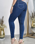 Jean Mujer Levanta Cola (C-B254051-T) ●