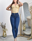 Jean Mujer Levanta Cola (C-B254051-T) ●
