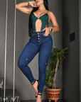 Jean Para Mujer con Efecto Levanta Cola (C-BK4089-S)