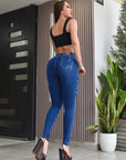 Jean Mujer Levanta Cola (C-BK40100-T) ●