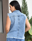 Chaleco Mujer Denim (C-BY8019-T) ●