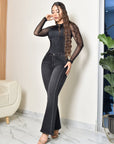 Women's Wide Leg Butt Lift Jeans (C-BY264002-T) ●