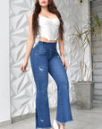 Jean Para Mujer con Efecto Levanta Cola (C-CV254012-S)