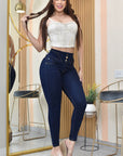 Jean Mujer Levanta Cola (C-B254011-T) ●