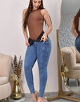 Jean Mujer Levanta Cola (C-B254041-T) ●