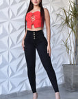 Jean Para Mujer con Efecto Levanta Cola (C-CV254044-S)