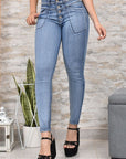 Jean Mujer Levanta Cola (C-BK40148-T) ●