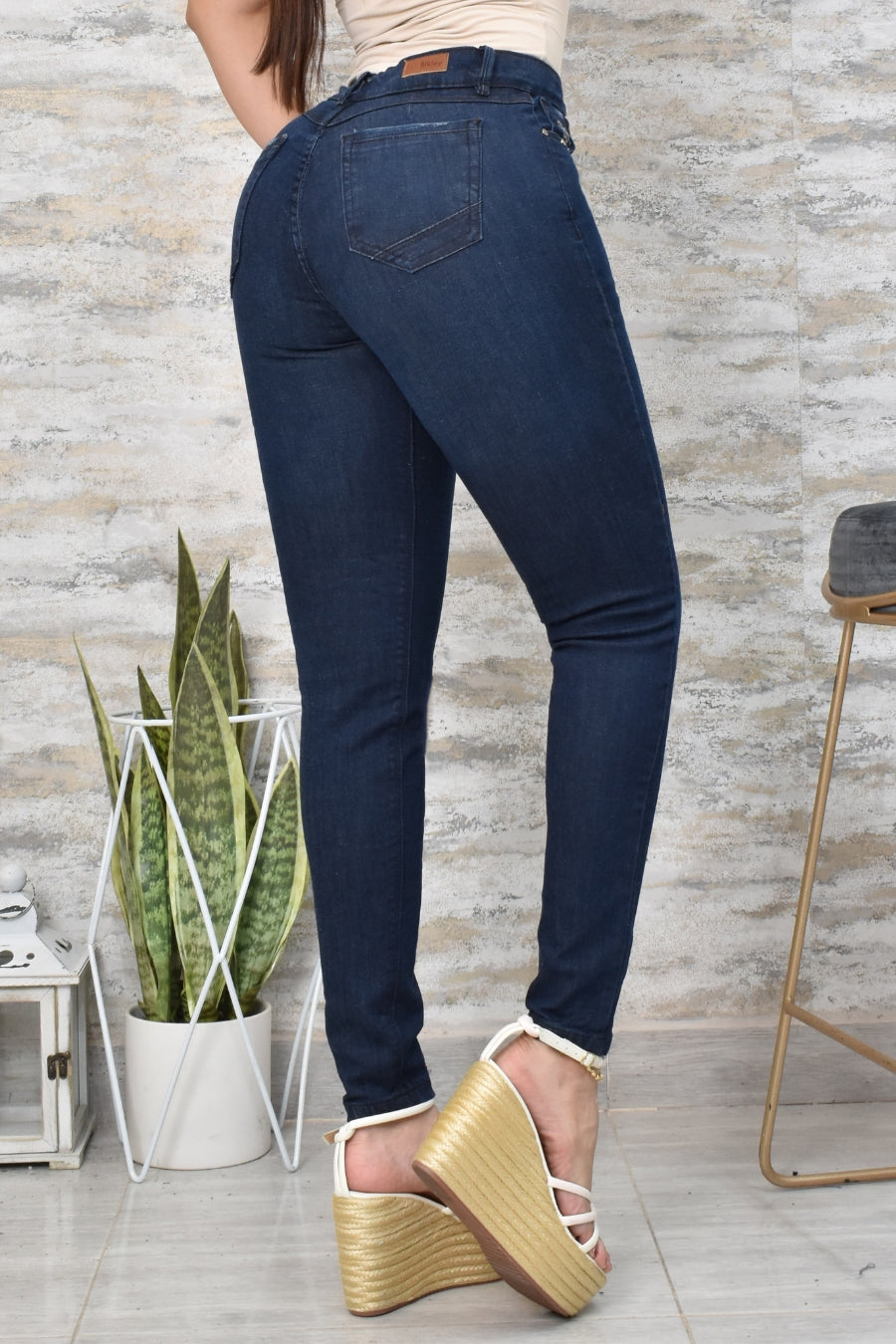 Jean Dama Levanta Cola (C-BK40137-T) ●