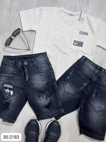 Bermuda En Jean Para Niño