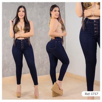 Jean Clásico Azul – Tiro Alto (C-1689074) (M)