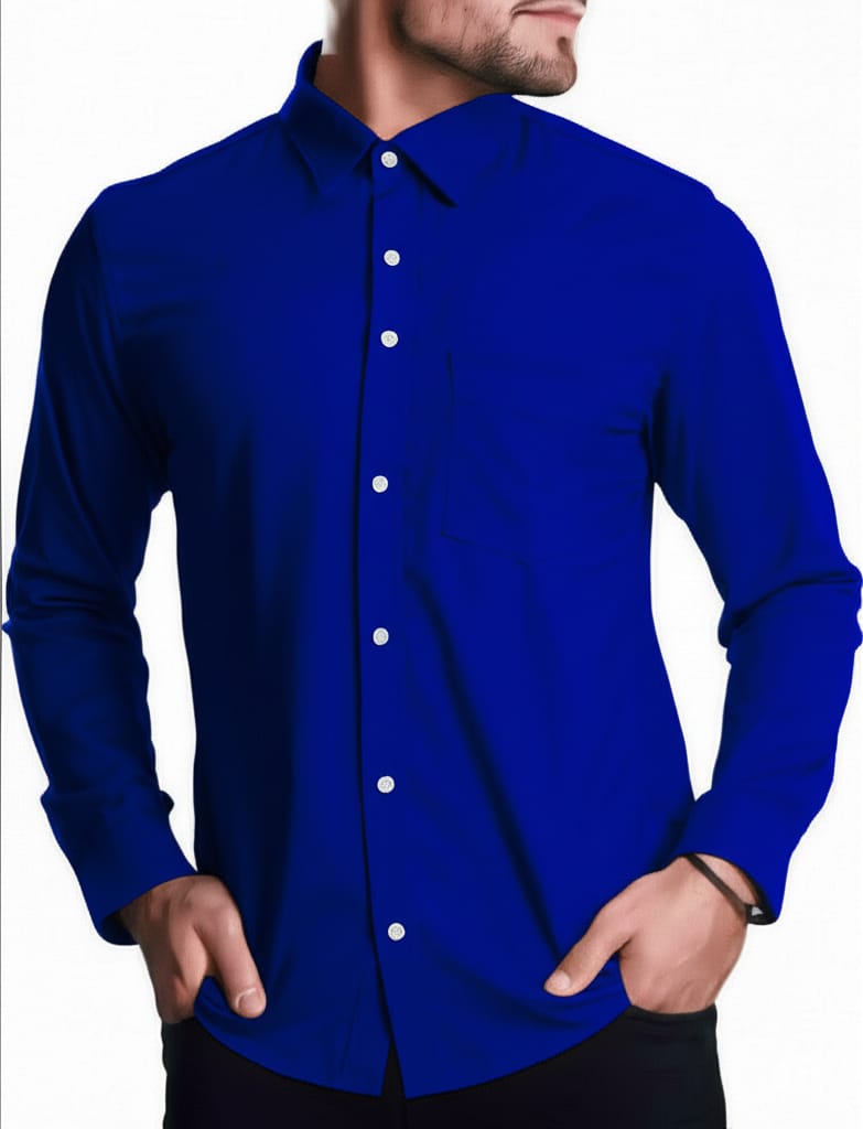 Camisa seda fría slim (C-1824833-S)