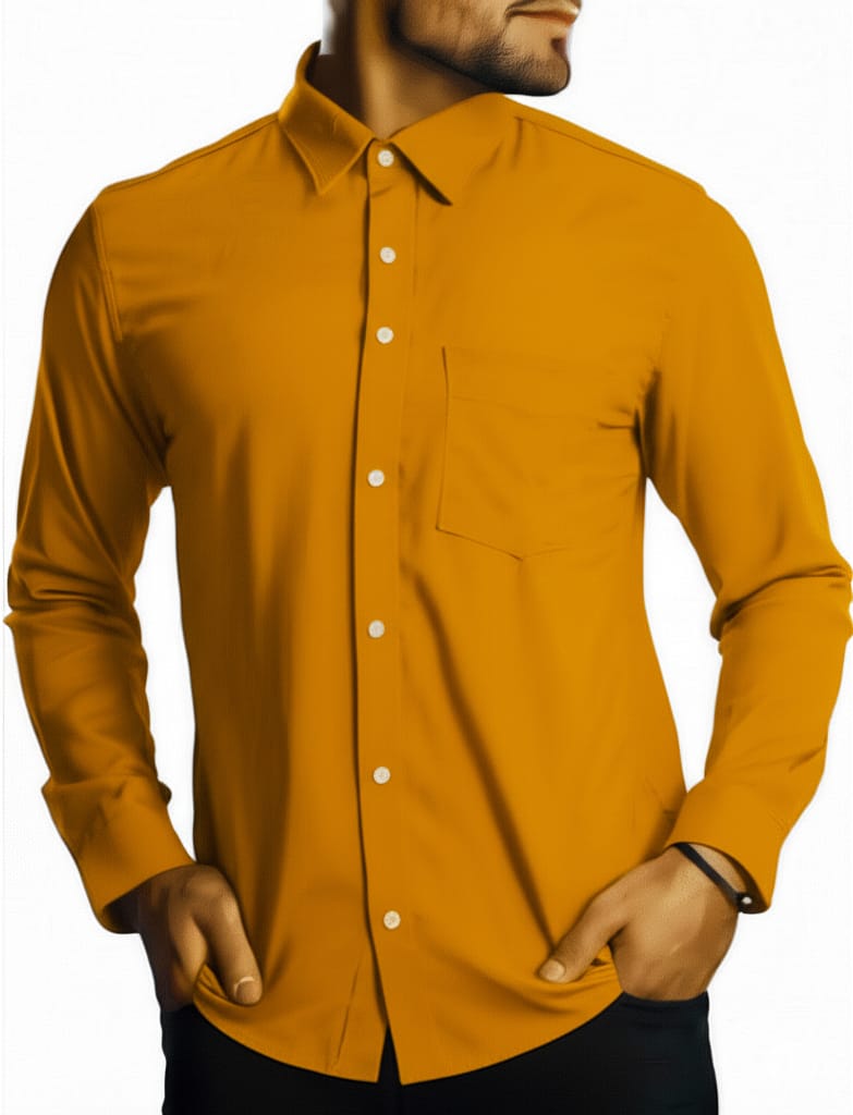 Camisa seda fría slim (C-1824833-S)