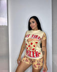 Pijama Short Camisa (C-1661901-S)