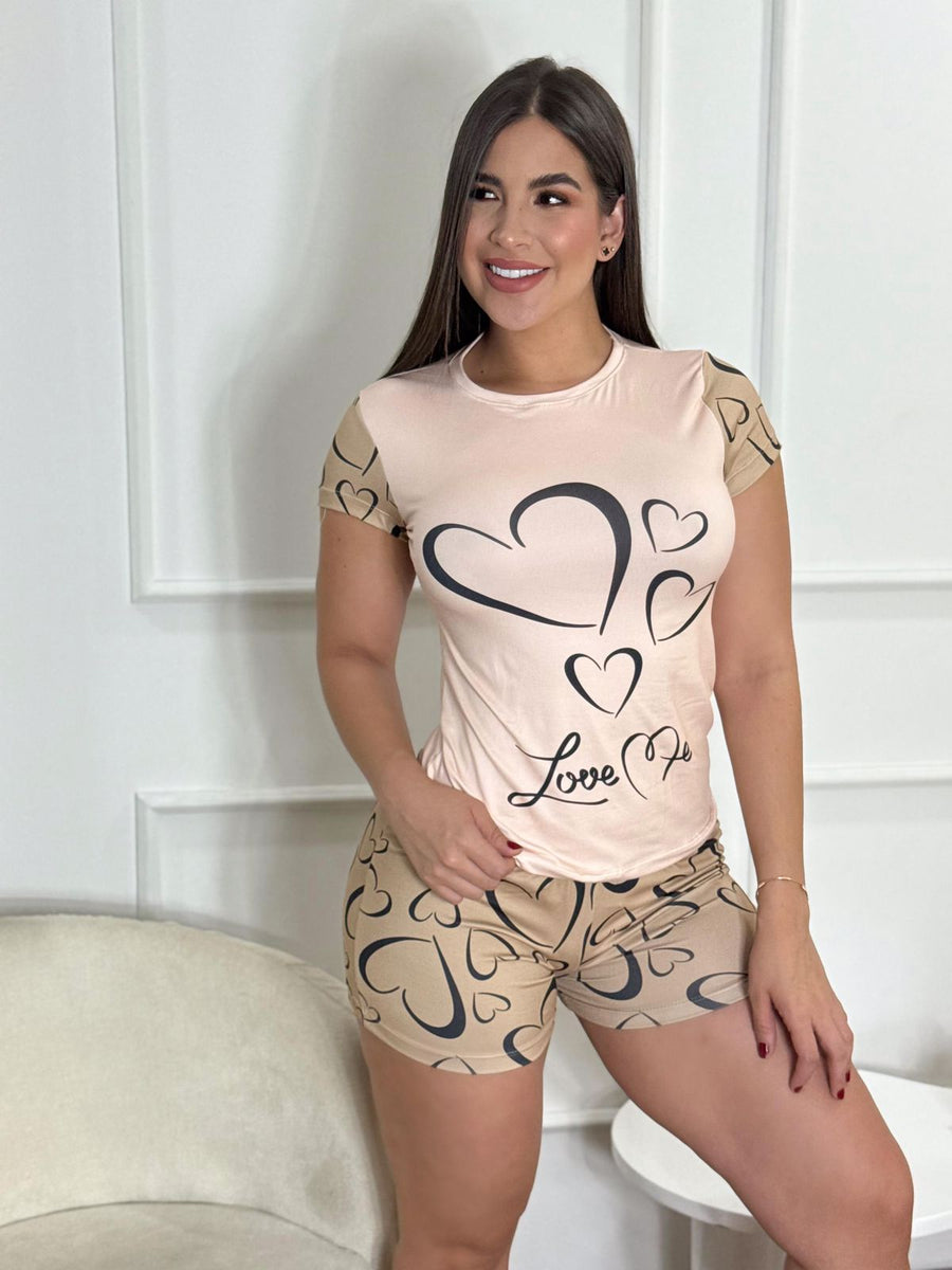 Pijama Short Camisa (C-1661901-S)