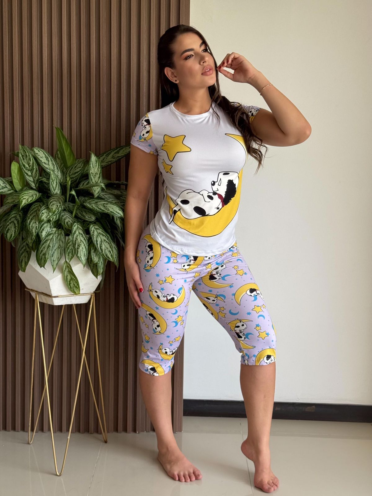 Pijama Capri Camisa (C-1732282-S)