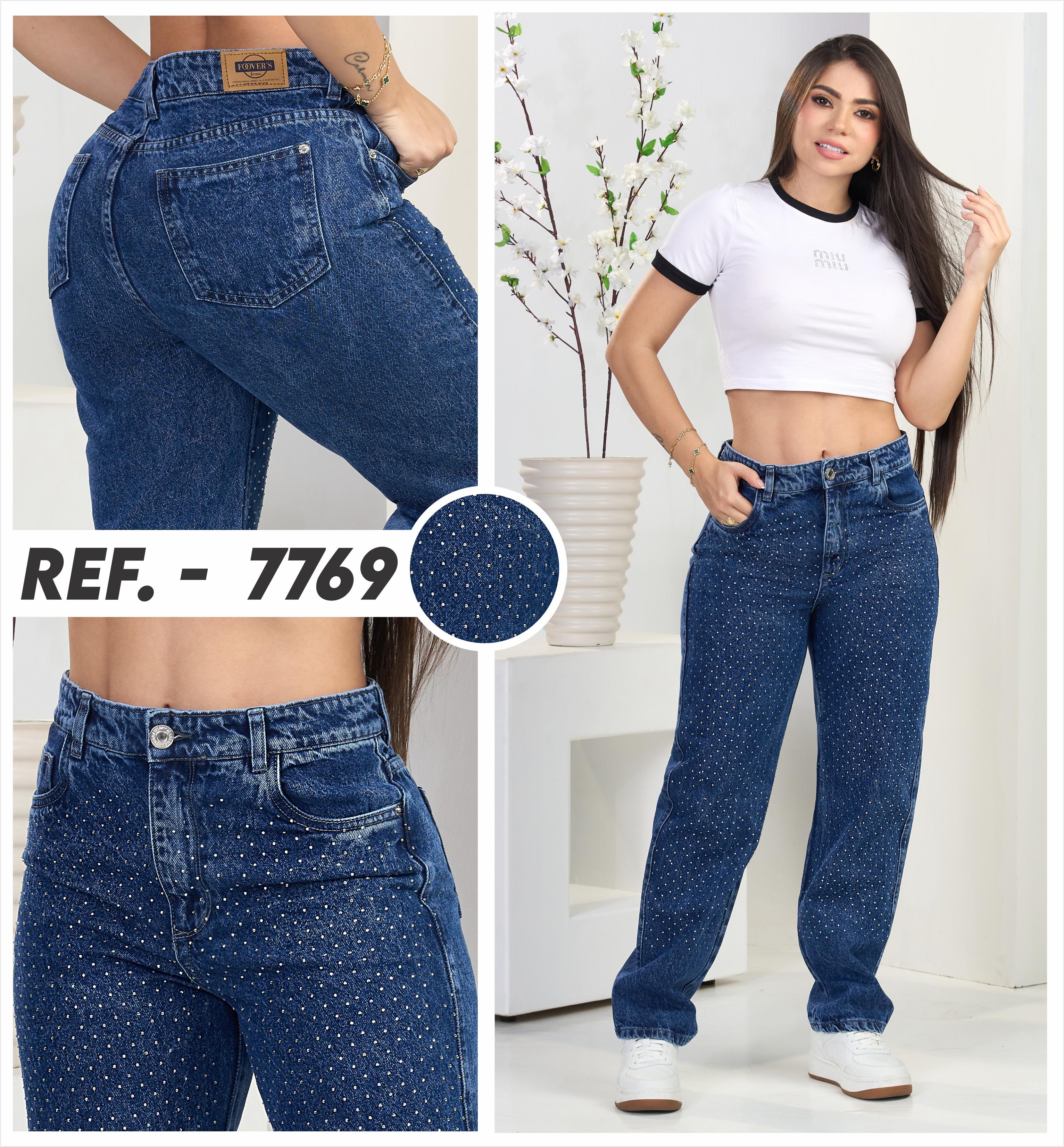 Jean Mujer Denim Palazzo (C-1923720-R) ●