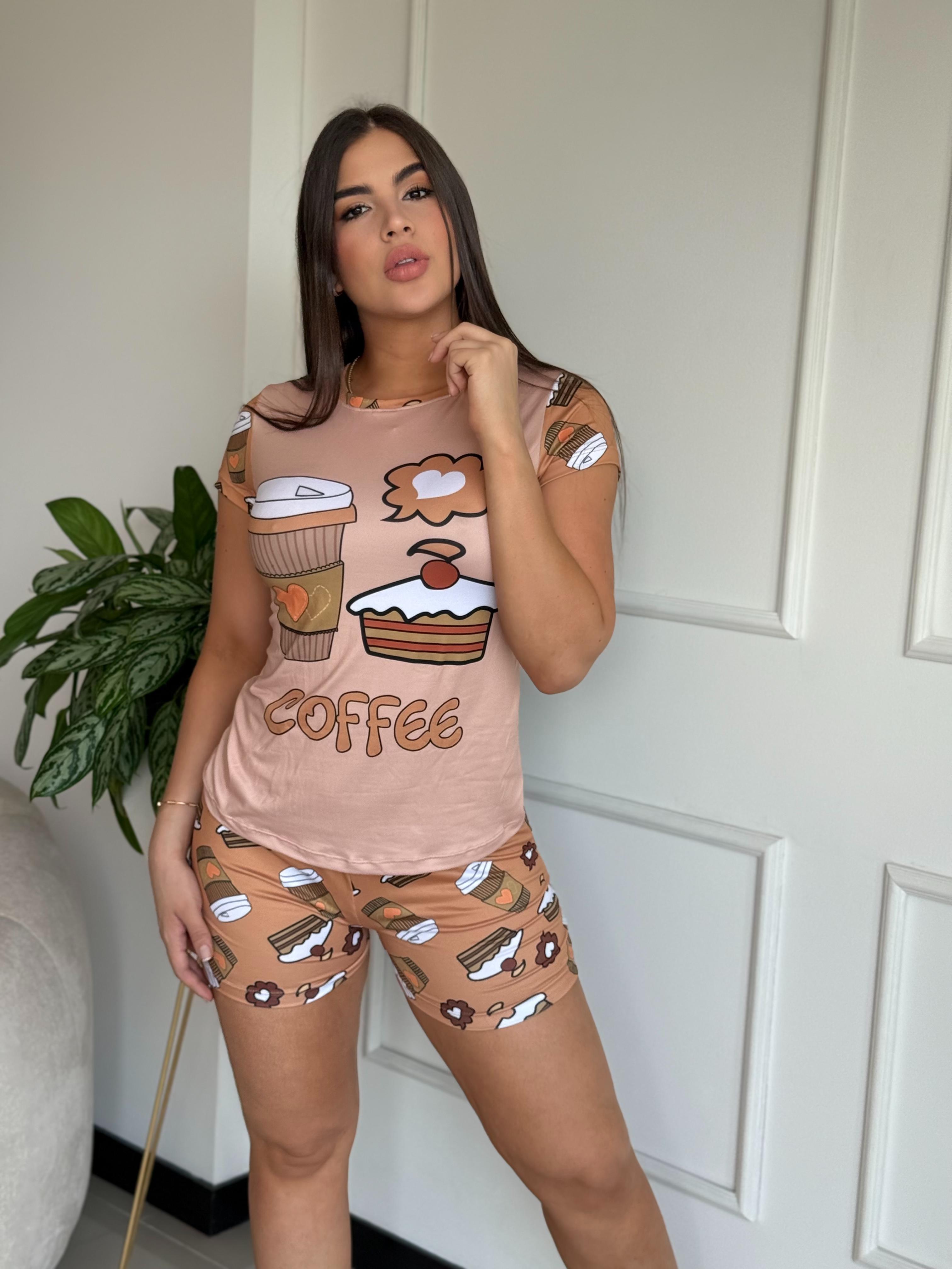 Short Shirt Pajamas (C-1661901-S)