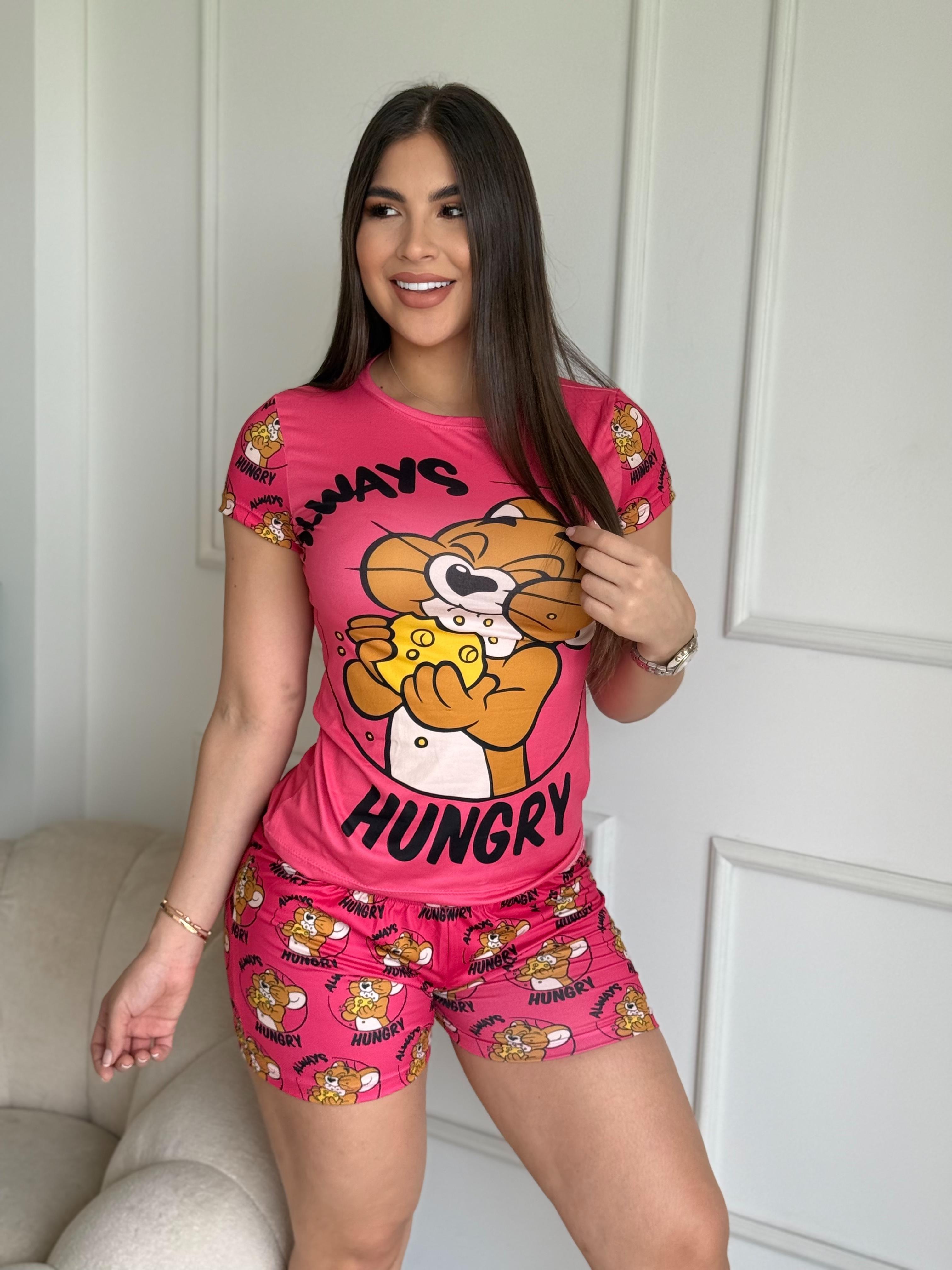 Short Shirt Pajamas (C-1661901-S)