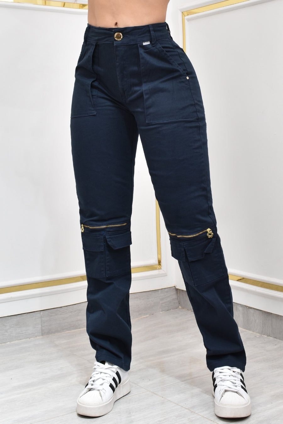 Jean Mujer Levanta Cola Boyfriend (C-BY40492-T) ●