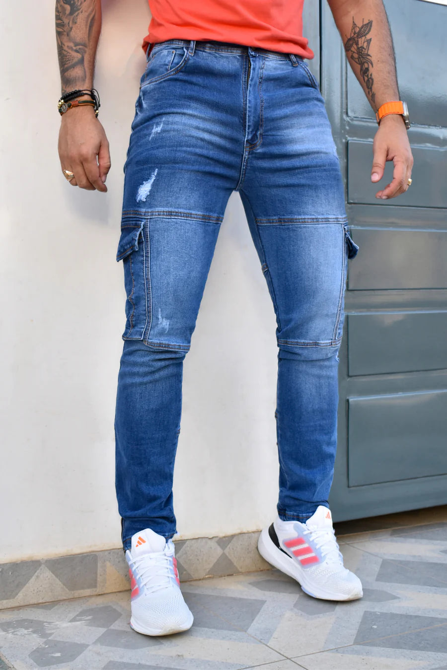 Jean Hombre Cargo (C-BY7062-T) ●