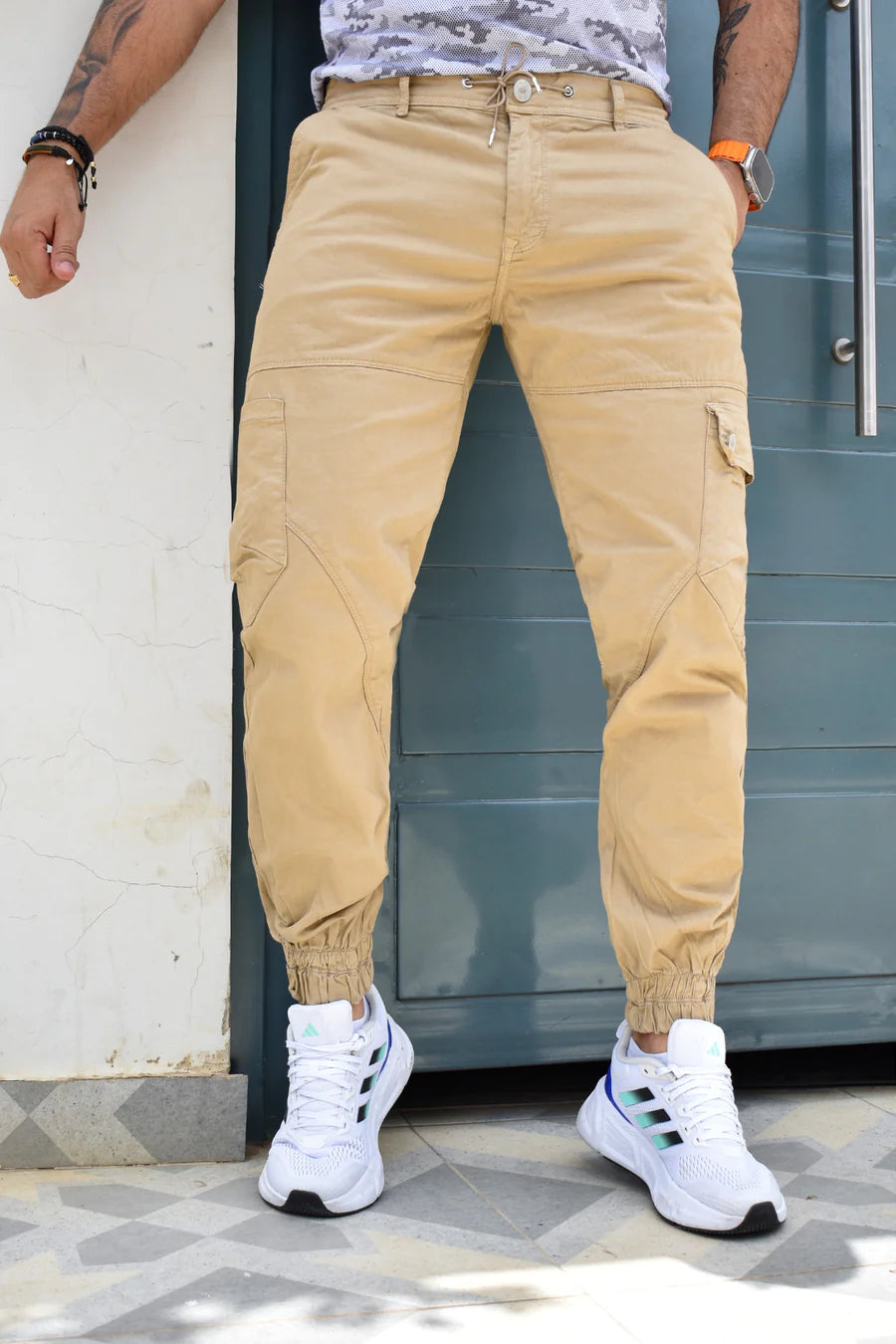 Pantalón Hombre Cargo (C-BY7074-T) ●
