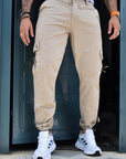 Pantalón Hombre Cargo (C-BY7069-T) ●