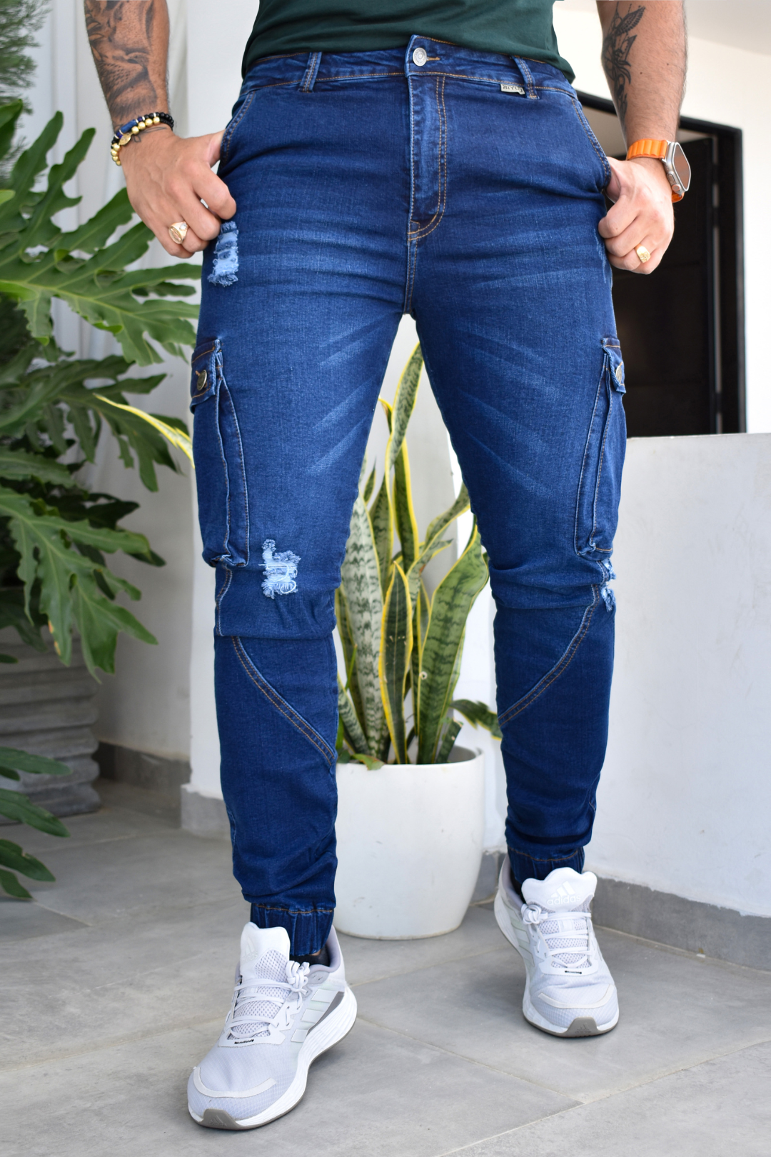 Jean Hombre Cargo (C-BY7050-T) ●