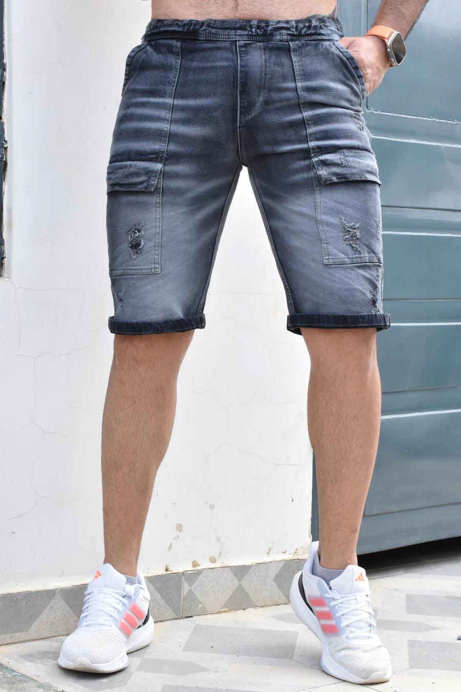 Bermuda Hombre Denim (C-BY6527-T) ●