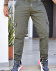 Pantalón Hombre Cargo (C-BY7070-T) ●