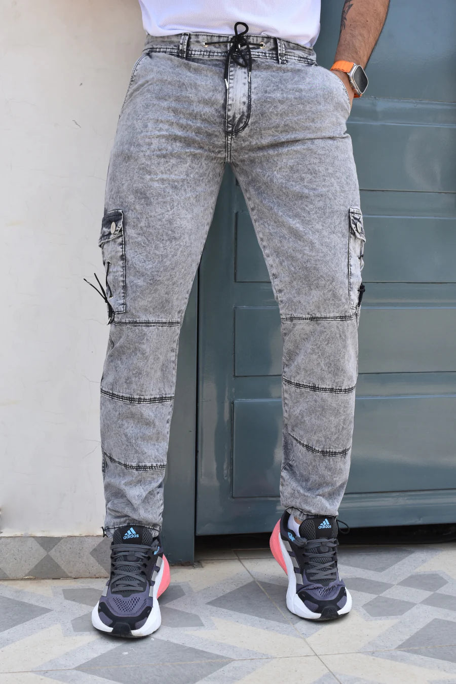 Pantalón Hombre Cargo (C-BY7071-T) ●