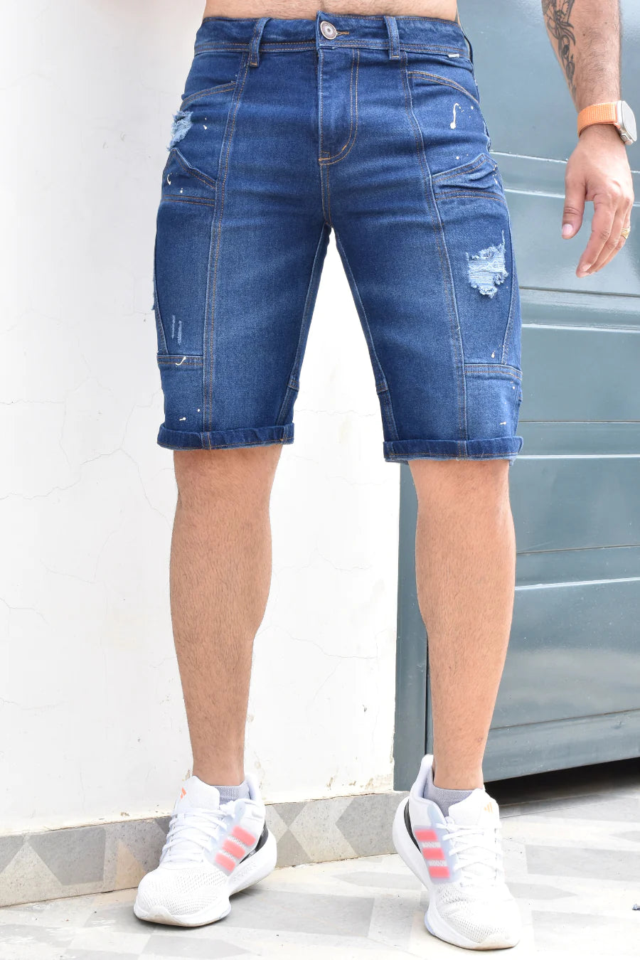 Bermuda Hombre Denim (C-BY6526-T) ●