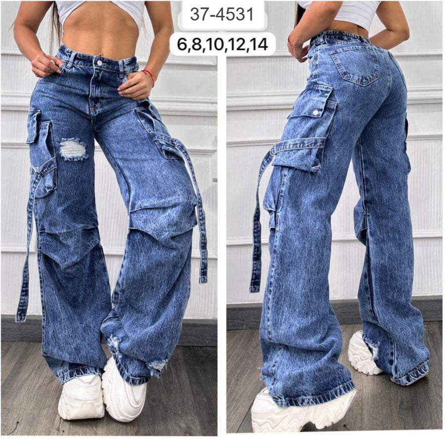 Jean Para Mujer 37-4531 (J)