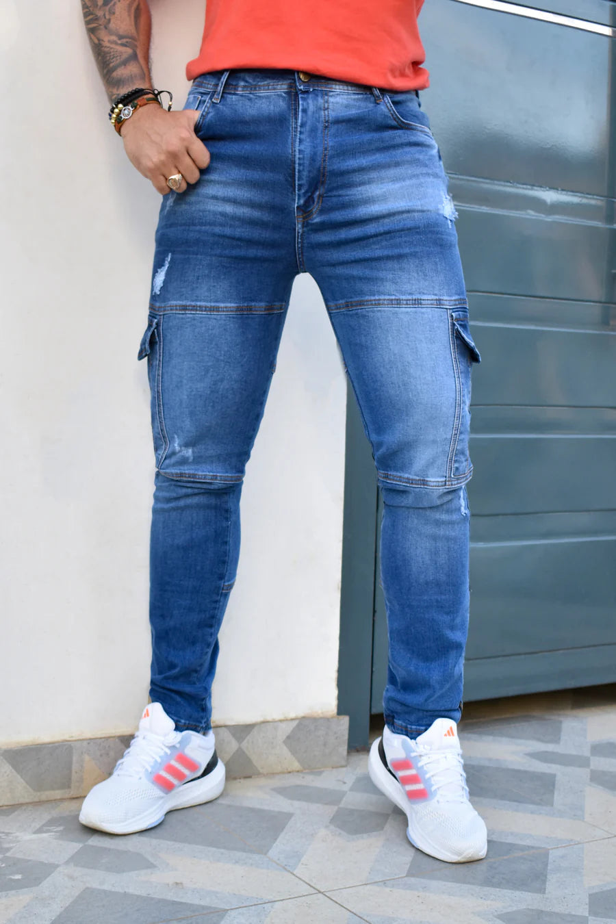 Jean Hombre Cargo (C-BY7062-T) ●