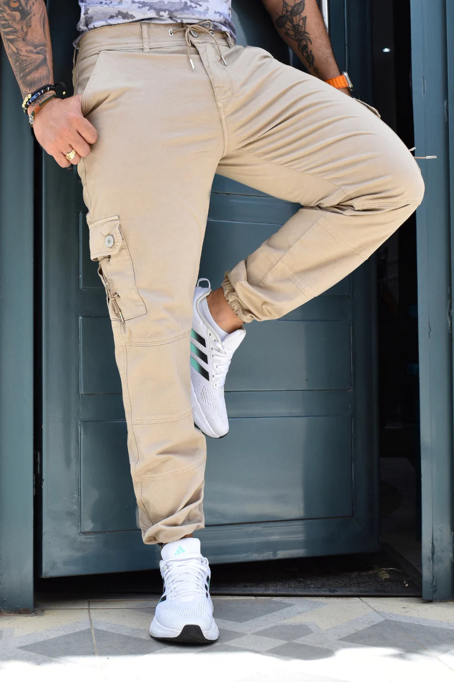 Pantalón Hombre Cargo (C-BY7069-T) ●