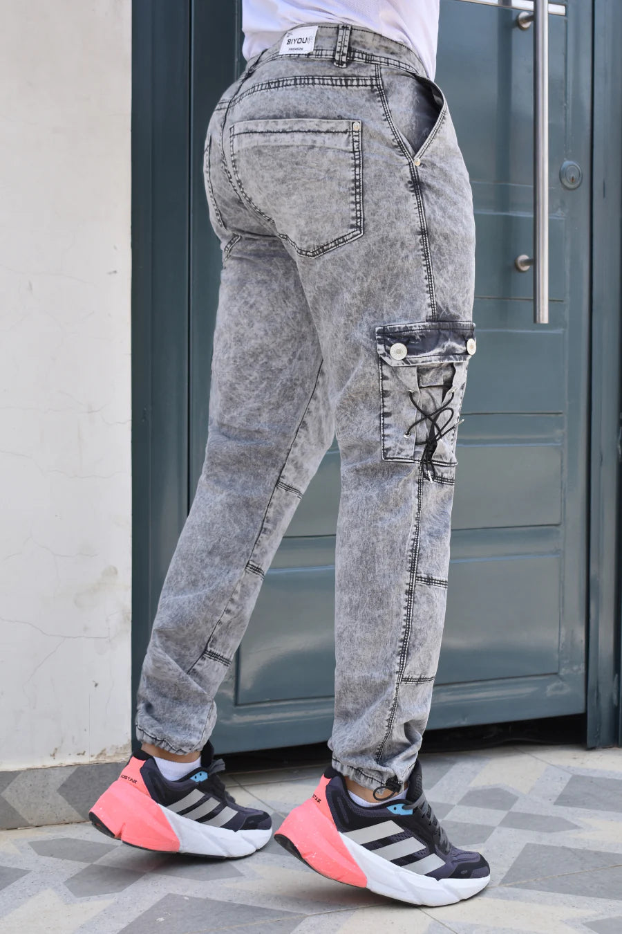 Pantalón Hombre Cargo (C-BY7071-T) ●