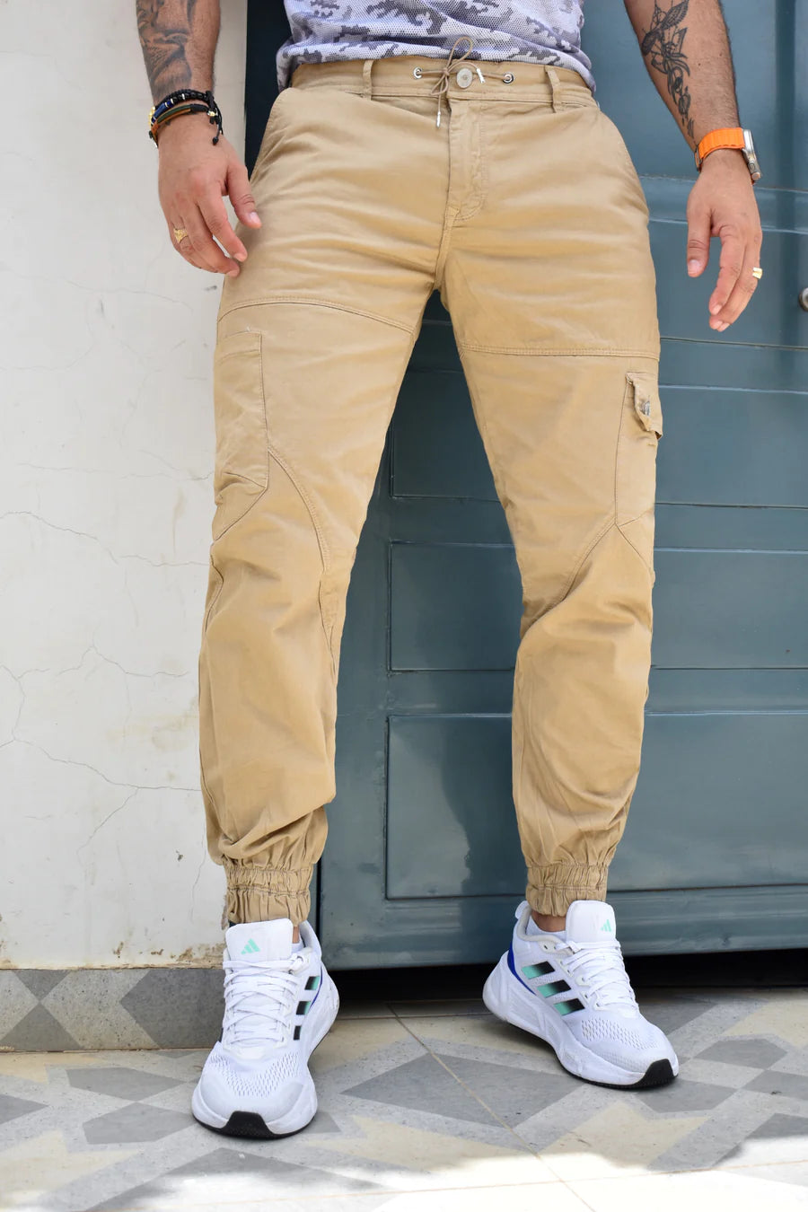 Pantalón Hombre Cargo (C-BY7074-T) ●