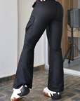 Pantalon Mujer Levanta Cola Cuerina (C-BY40413-T) ●
