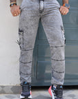 Pantalón Hombre Cargo (C-BY7071-T) ●