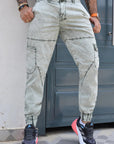 Pantalón Hombre Cargo (C-BY7073-T) ●